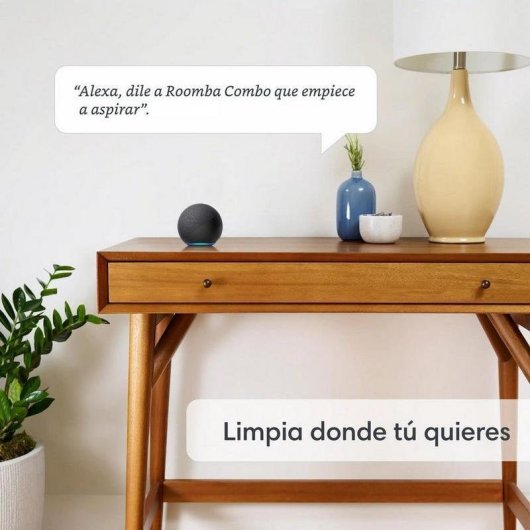 iRobot Roomba Combo i5+ Robot Aspirador Friegasuelos con Base de Autovaciado + Pack 3 Bolsas