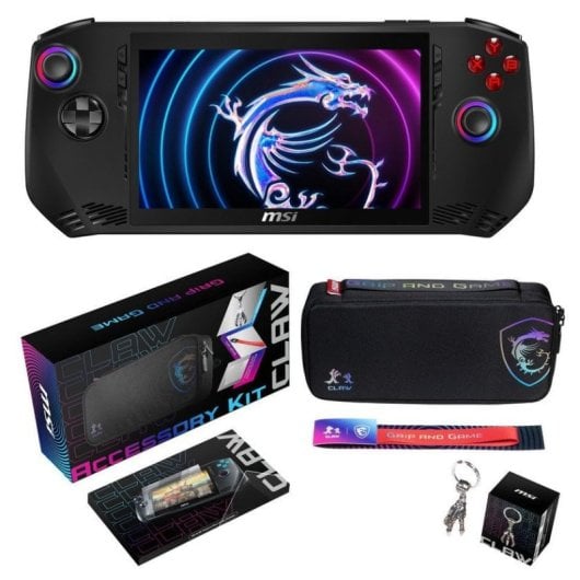 MSI CLAW 1TB Intel Core Ultra 7 16GB/1TB Videoconsola Portátil 7" + Kit de Accesorios MSI Claw