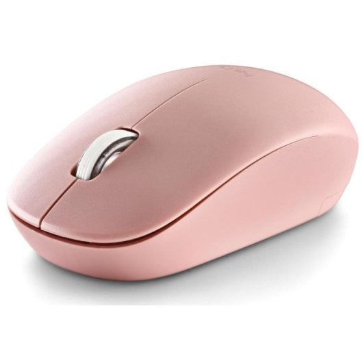 NGS FOG PRO Ratón Óptico Inalámbrico 1000 DPI Rosa