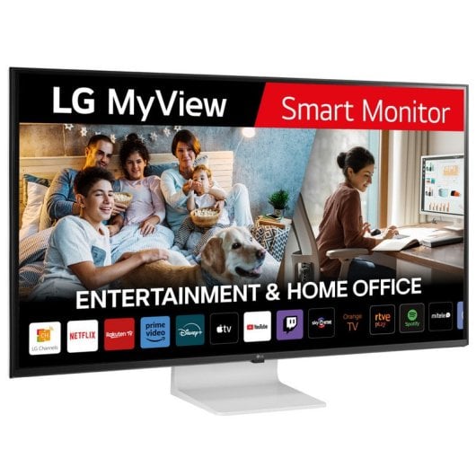 LG Smart Monitor 43SQ700S-W 42.5" LED IPS UltraHD 4K USB-C