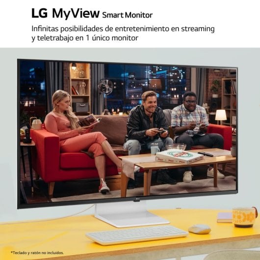 LG Smart Monitor 43SQ700S-W 42.5" LED IPS UltraHD 4K USB-C