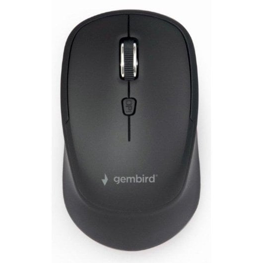 Ratón Gembird MUSW-4B-05 Inalámbrico 1600 DPI Negro 4 Botones Nanoreceptor USB