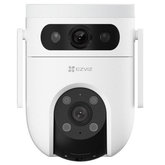 Caméra de surveillance EZVIZ H9c Dual 2K Vision Nocturne Intérieur et Extérieur Détection IA Contrôle Vocal Audio Bidirectionnel