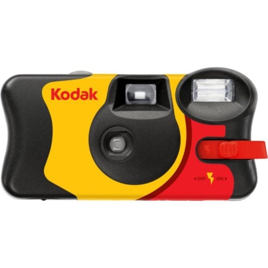 Fotocamera Analogica Kodak FunSaver 35mm Usa e Getta Flash Nero