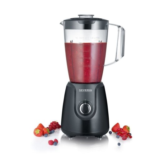 Severin SM 3707 Batidora de Vaso 600 W Negra