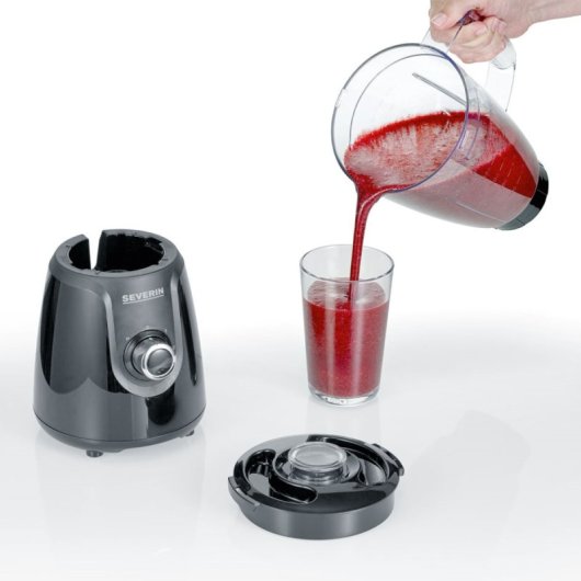 Severin SM 3707 Batidora de Vaso 600 W Negra