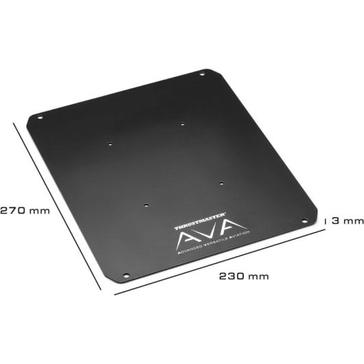 Piastra metallica Thrustmaster AVA Plate compatibile con base AVA e base magnetica