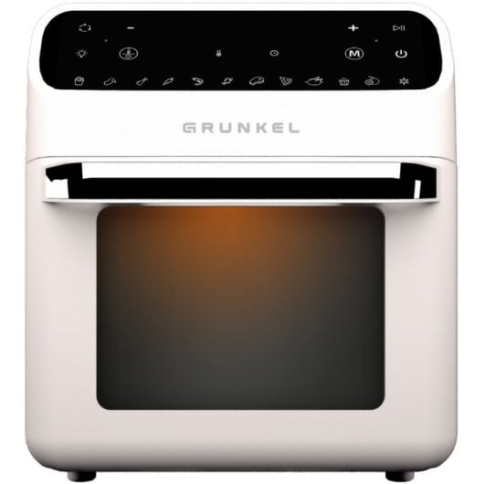 Grunkel Fryer Oven Fritadeira a Ar Air Fryer com Janela 12L 1600W Branca