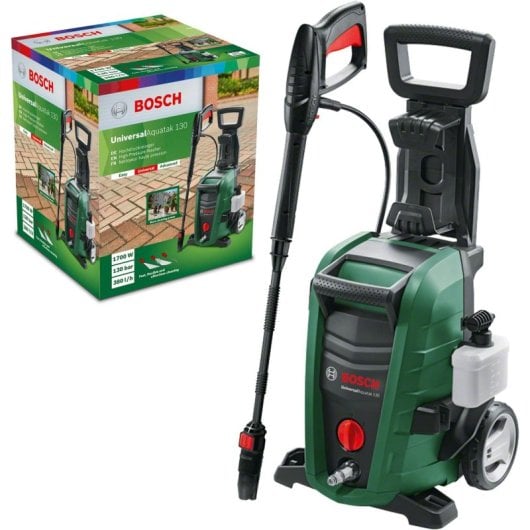 Bosch Universal Aquatak 130 Nettoyeur haute pression Droit Electrique 380 l/h 1700 W Noir, Vert