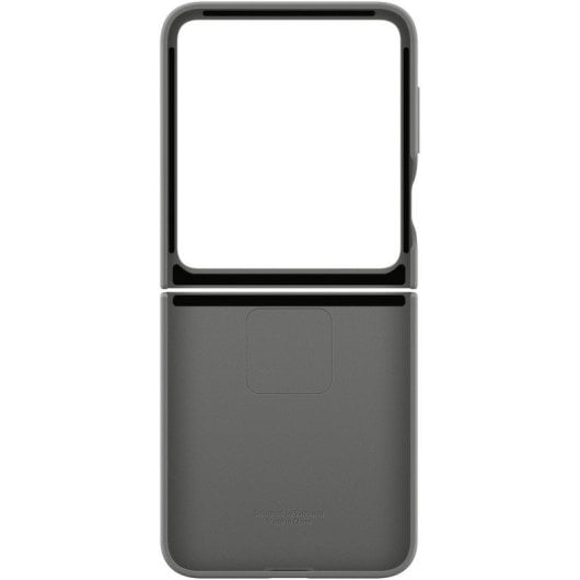 Custodia in silicone Samsung Custodia in silicone grigia per Galaxy Z Flip6