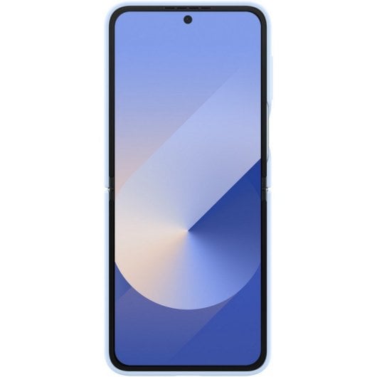 Samsung Silicone Case Funda de Silicona Azul para Galaxy Z Flip6