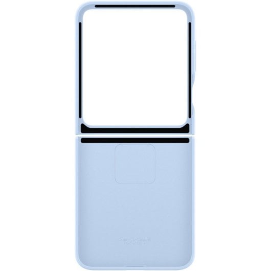 Samsung Silicone Case Funda de Silicona Azul para Galaxy Z Flip6
