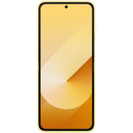 Samsung Silicone Case Funda de Silicona Amarilla para Galaxy Z Flip6