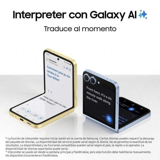 Samsung Galaxy Z Flip6 5G 12GB 256GB 6.7" Azul