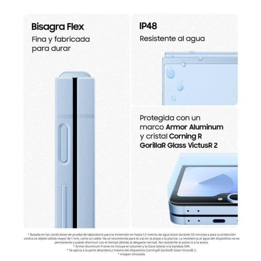 Samsung Galaxy Z Flip6 5G 12GB 256GB 6.7" Gris