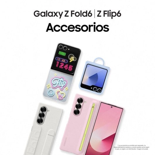 Samsung Galaxy Z Fold6 512GB Smartphone Plegable con IA Rosa Libre