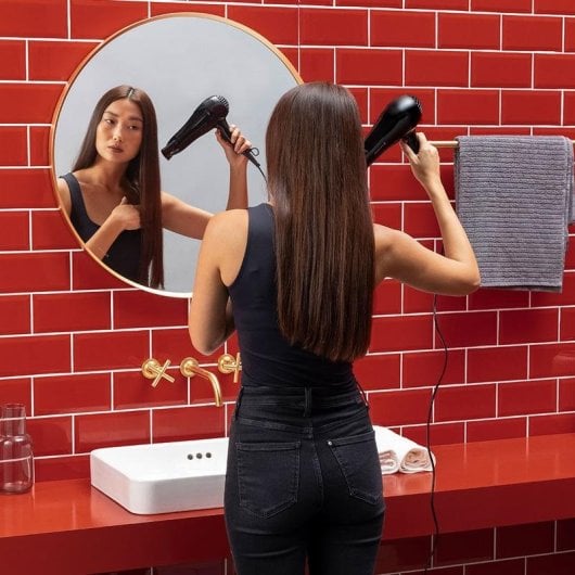 Sèche-cheveux Compact Remington My Stylist D2000 1900W 2 Températures 2 Vitesses Air Froid Noir