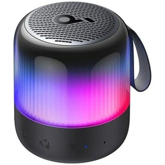 Soundcore Glow Mini Coluna Portátil Sem Fios Preta