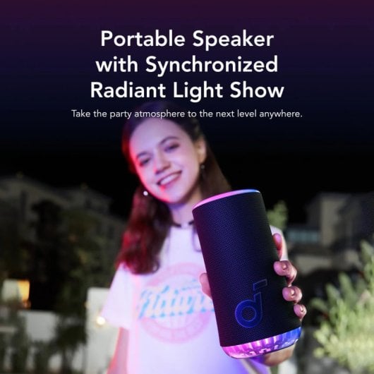 Soundcore Glow Altavoz Inalámbrico Portátil 30W Sonido 360
