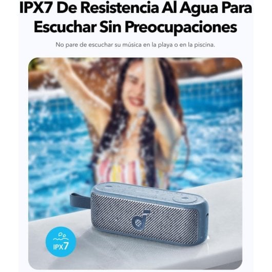 Soundcore Motion 100 Altifalante Portátil Sem Fios Resistente à Água Azul