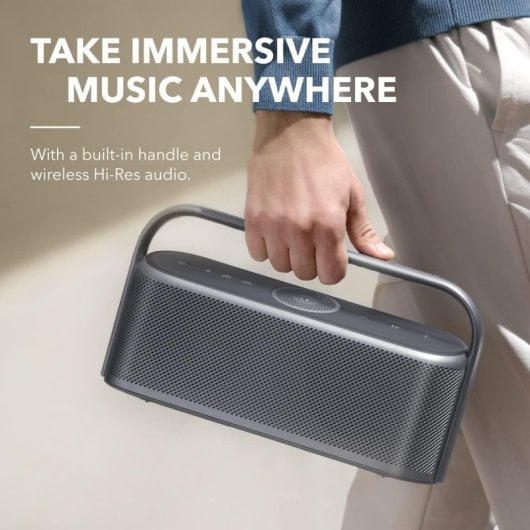 Soundcore Motion X600 Altavoz Inalámbrico Portátil con Audio Espacial Azul
