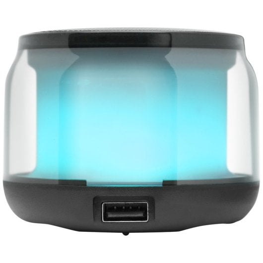 Mars Gaming MS-Aura Altavoces Bluetooth 5.3 Chipset DSP 15W Iluminación RGB Clearview 360º Negro