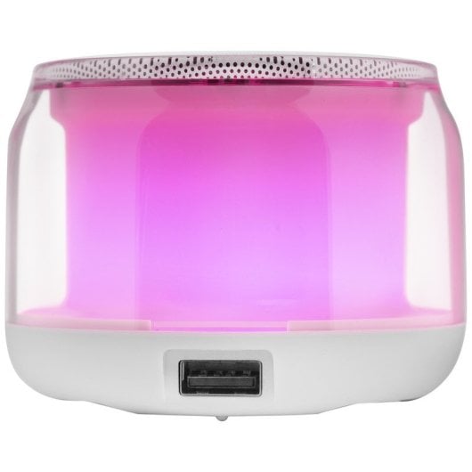 Mars Gaming MS-Aura Altifalantes Bluetooth 5.3 Chipset DSP 15W RGB Clearview 360º Brancos