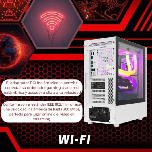 PC Racing AMD Ryzen 5 8500G/32GB/1TB + 2TB SSD/RTX 4060