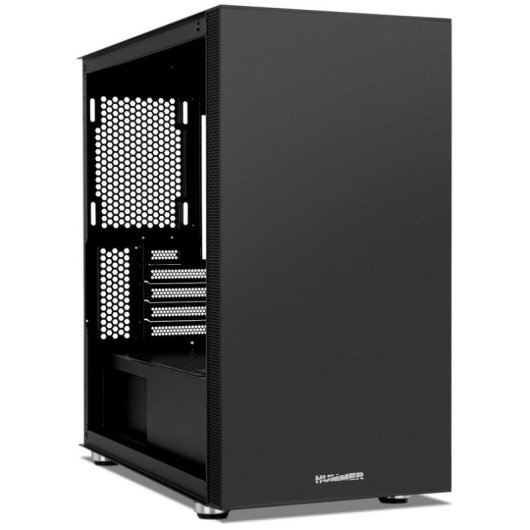 Nox Hummer ONYX Mini Tower MATX USB 3.0 Schwarz + 450W 80 Plus Netzteil