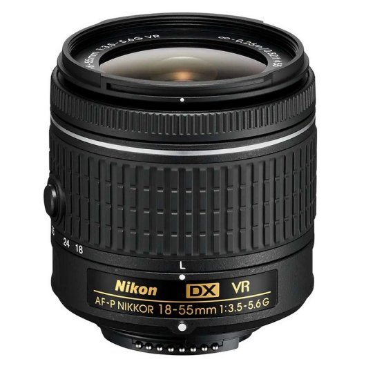 Nikon D5500 24,2 MP + Objectif AF-P DX NIKKOR 18-55 mm f/3,5-5,6G VR