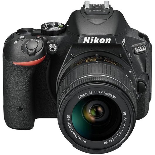 Nikon D5500 24,2 MP + Objectif AF-P DX NIKKOR 18-55 mm f/3,5-5,6G VR