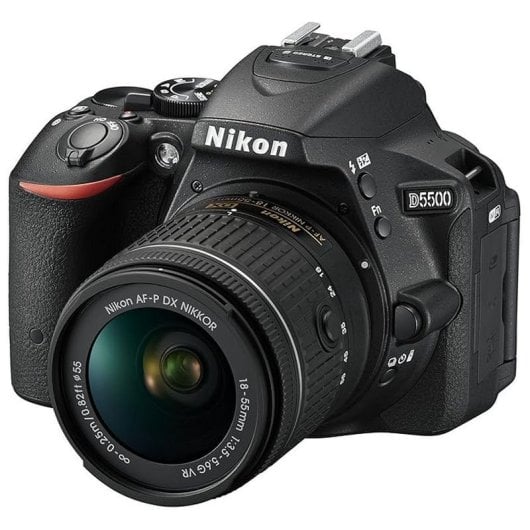 Nikon D5500 24,2 MP + Objectif AF-P DX NIKKOR 18-55 mm f/3,5-5,6G VR