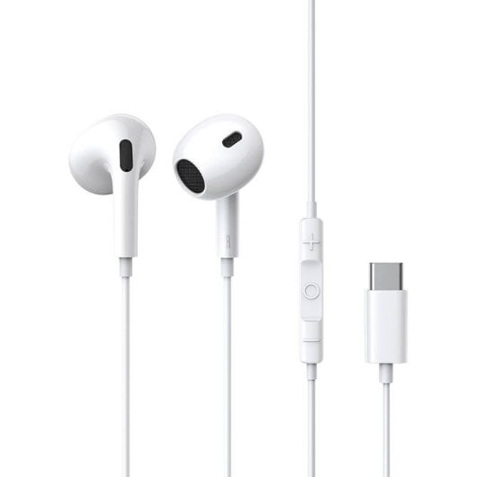 Baseus Encok CZ17 Auriculares Intraurais USB-C Brancos