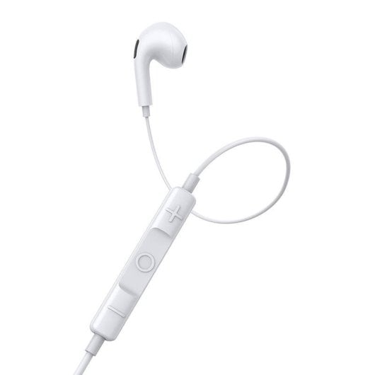 Baseus Encok CZ17 Auriculares Intraurais USB-C Brancos