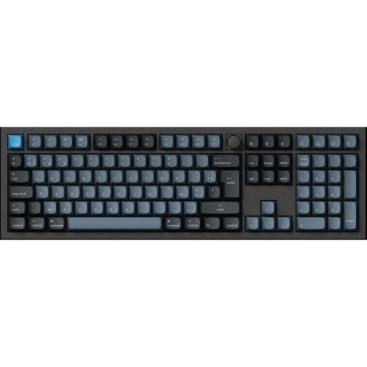 Keychron Q6 Pro QMK/VIA Teclado Mecánico Inalámbrico Fully Assembled Knob Red RGB Negro Teclado Francés