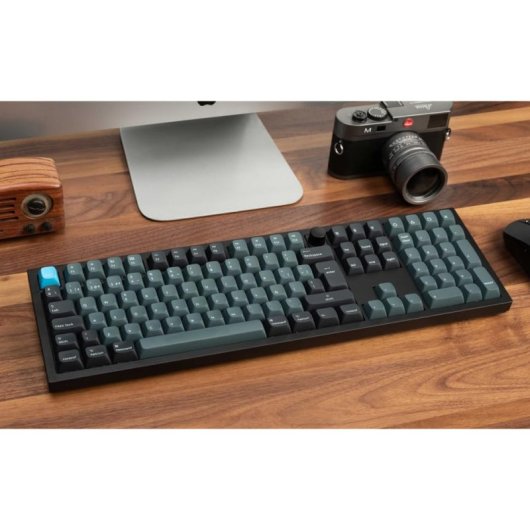 Keychron Q6 Pro QMK/VIA Teclado Mecánico Inalámbrico Fully Assembled Knob Red RGB Negro Teclado Francés