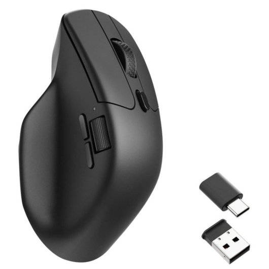 Mouse wireless Bluetooth Keychron M6 78g 1000Hz 26000DPI Nero