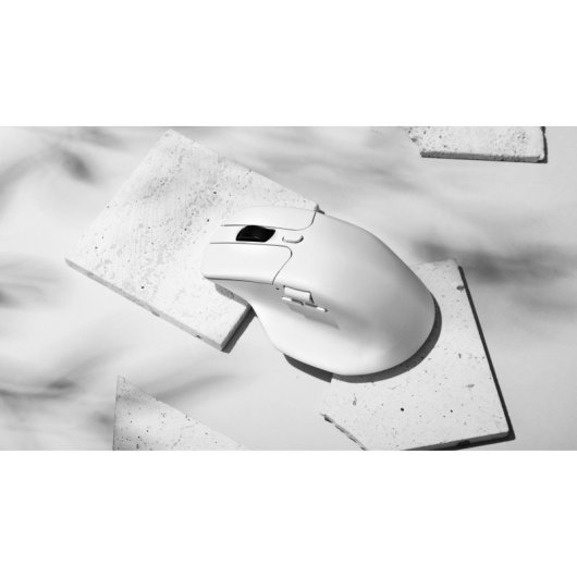 Keychron M6 78g Ratón Inalámbrico Bluetooth 1000Hz 26000DPI Blanco