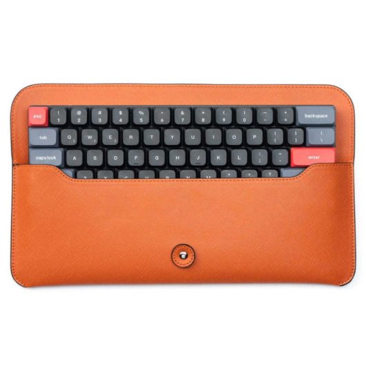 Keychron Travel Pouch Bolsa de Viagem para Teclados Keychron K5/K5Pro/K5SE Laranja