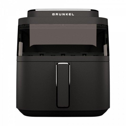 Freidora de aire Grunkel Black Light Fryer 6 L 1400 W con ventana