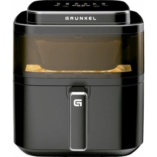 Airfryer Grunkel Black Light Fryer 6L 1400W 12 Programma's Touch Display