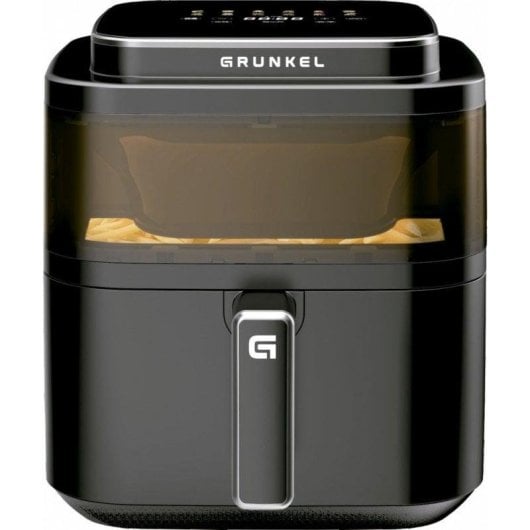 Friggitrice ad Aria Grunkel Black Light Fryer 6L 1400W 12 Programmi Display Digitale