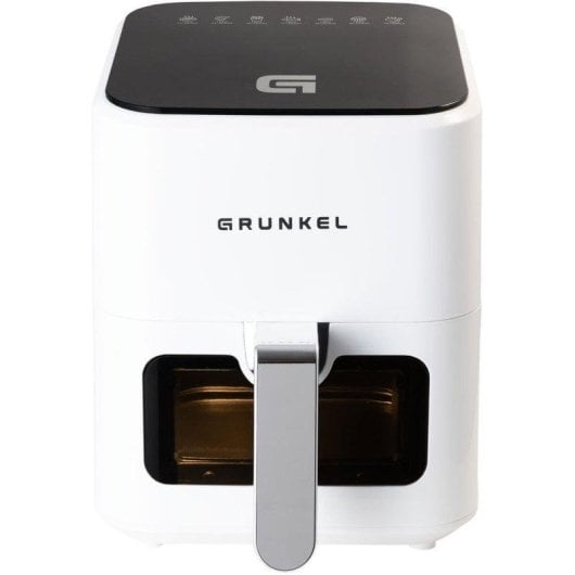 Heißluftfritteuse Grunkel Easy Fryer 4L 1200W Digital 7 Programme Weiß