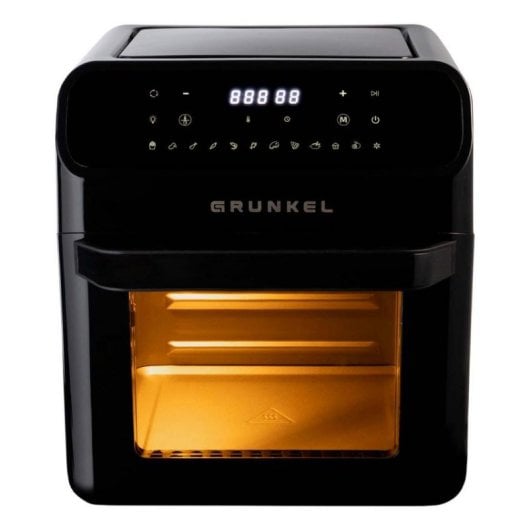 Friggitrice ad Aria Grunkel Black Fryer Oven 12L 1600W 12 Programmi Digitali