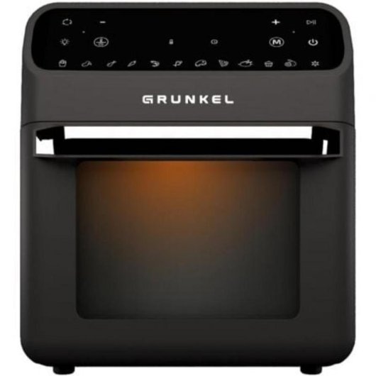 Airfryer Grunkel Black Fryer Oven 12L 1500W Fenêtre Programmes Automatiques