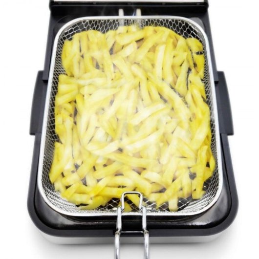Friteuse Grunkel Maxi Fry Pro Venster 4,2L 3000W Inox Timer Geurfilter