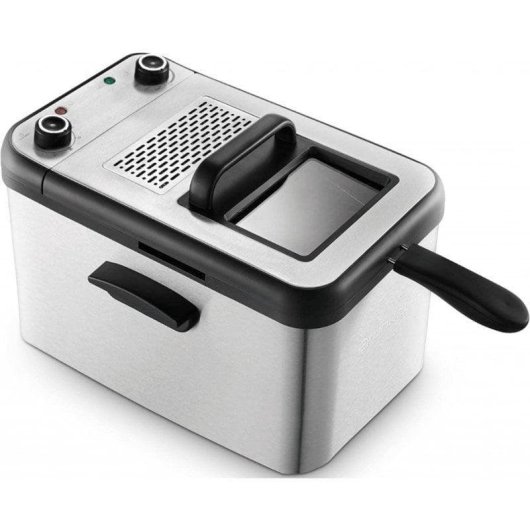 Friteuse Grunkel Maxi Fry Pro avec Fenêtre 4,2 L 3000 W et Minuteur