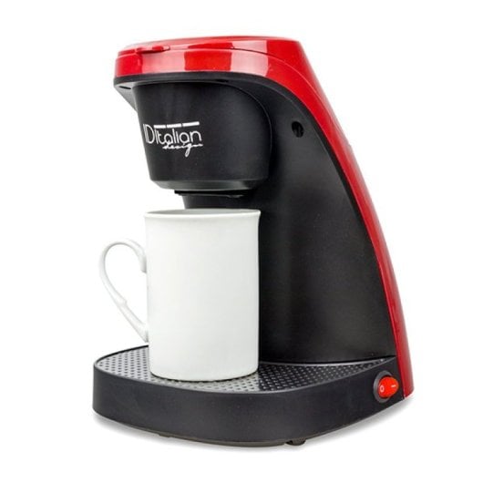 Italian Design IDECUCOF02 Máquina de Café Elétrica Semi-Automática 0,24 L Preta