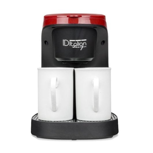 Italian Design IDECUCOF02 Máquina de Café Elétrica Semi-Automática 0,24 L Preta