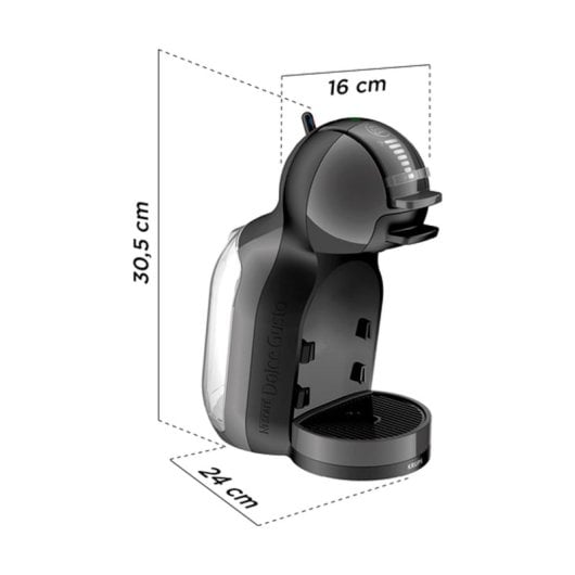 Krups KP1238 Nescafé Dolce Gusto Kapsel-Kaffeemaschine